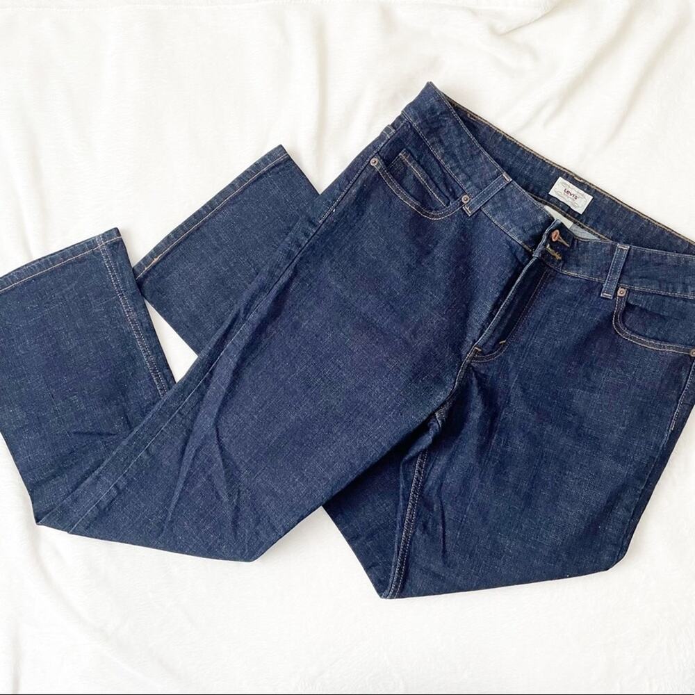 Levi’s slender bootcut 526 jeans blue denim size 14 medium plus